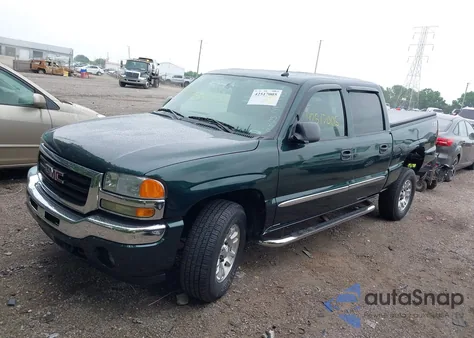 2005 GMC Sierra 1500 Sle z USA, uszkodzony, nr VIN 2GTEK13T751268325